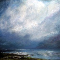 Faintest hint of the mist arriving