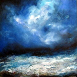 The sky is rolling in.